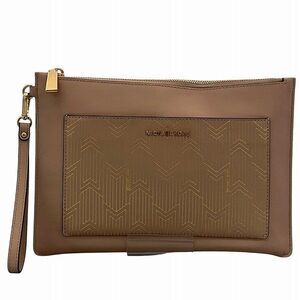 Michael Kors Leather Clutch Bag
